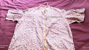 Men&#39;s Shirt With Pockets Half Sleeve Bust-46 Inch
