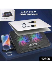 Sale 🎊 Laptop Cooling Pad With 2 In 1