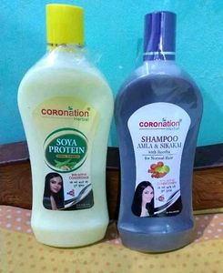 Amla Sikakai Shampoo and Soya Protein Shampo