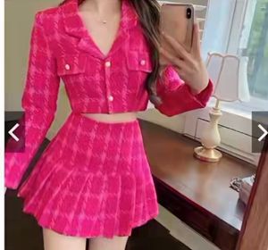 Pink Co Ord Set Korean Style