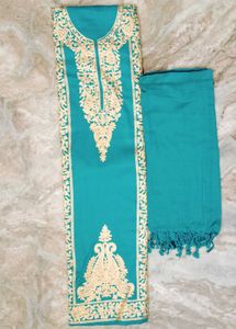 kashmiri woollen Unstitched Suit