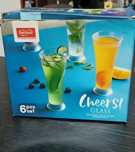 Set of 4 Frosted Glasses