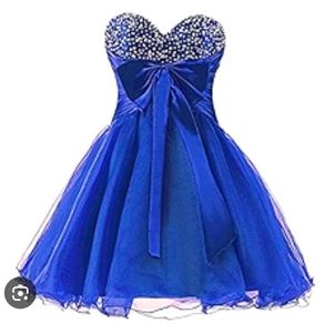 Y2K FAIRY PROM SHORT DRESS