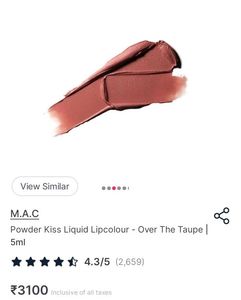 Combo Of MAC Date Maker &amp; Over The Taupe