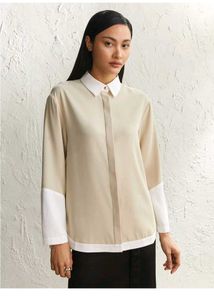 New Two Toned Shirt Free With Kate Spade Heart Pin