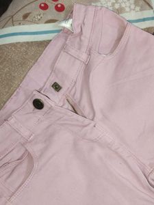 Pink Bootcut Jeans