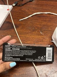 NYX glitter Cream Palette