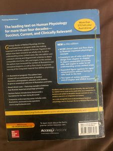 Ganong Physiology Textbook For MBBS 1st Year