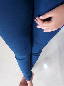Skinny Navy Blue Jeans