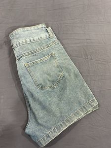 Heart Denim Shorts high waisted