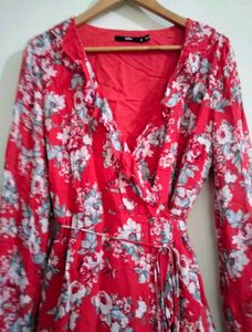 Unused Imported Red Dress