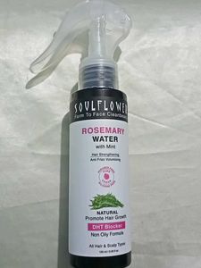 Soulflower Rosemary Mint Water