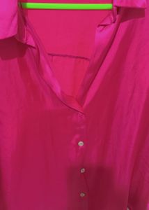 Zara Hot Pink Shirt