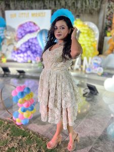 Floral Party Dress