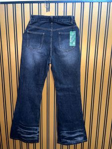 Flared Denim Jeans