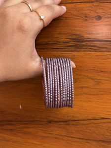 Purple Shining Bangles