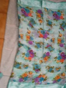 Sea Green Saree