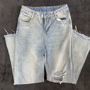 Ribbed jeans