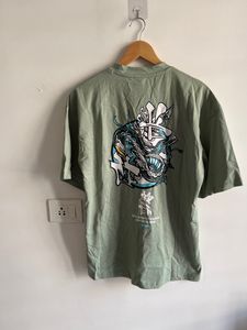 FSBN Mint-Green Printed UNISEX T-shirt &amp; WHITE TOP