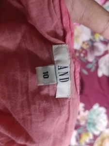 Pink Ruffle Sleeve Top