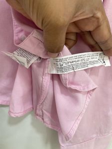 ✨ Pink Perfection: ZARA Lyocell-Linen Overshirt