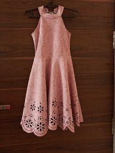 Sleeveless Stylish Frock For Girl