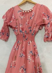 Floral Pink Dress