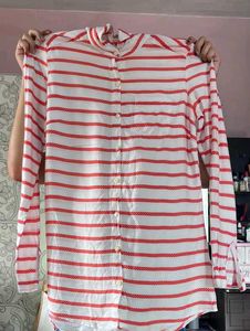 A Striped Easy-going Shirt For Everyday Wear
