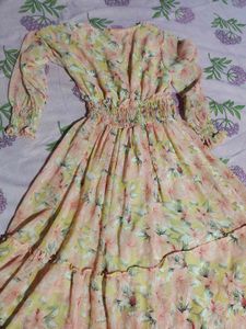 Floral Print Maxi Dress