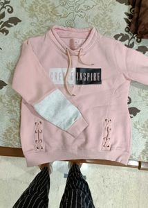 Pink 'Create Inspire' Hoodie