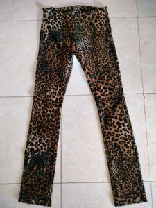 Y2k Leopard Print Low-rise Skinny Pants 🐆🪶🐥🐠🦂