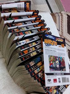 Naruto Manga Lot - Volumes 48-72