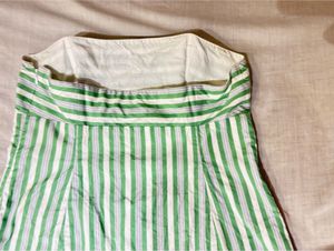 Beautiful Striped Under Wire Tube Top