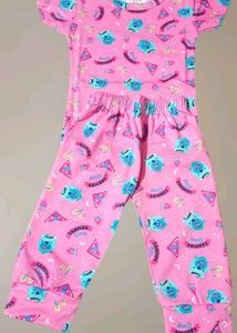 2pcs Pack 1yrs To 8yrs Full Pant Set
