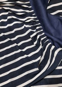 Halter Neck Stripped One Piece