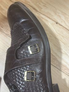 Albion Brown Leather Formal Shoes