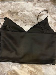 Black Bralette Top XS-M