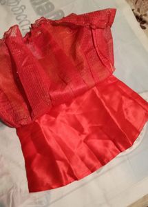 Newand Unused Beautiful Pink Frock For Baby