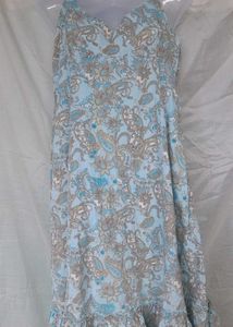 Paisley Sundress - Light Blue