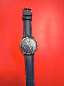 Fossil Men Blue Dial Flynn Analogue Chronograph Wa