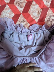 🔮ATHENA lavender scuba bodycon maxi tulle dress🔮