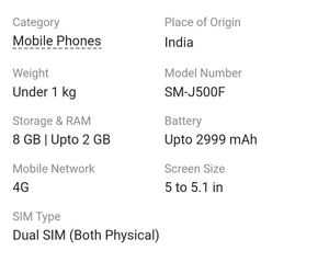 Samsung Galaxy J5