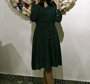 Green Polka Dot Frock – Preloved