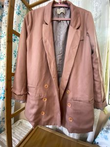 Korean Peach Blazer