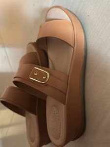 Bata Comfit Tan Casual Sandals