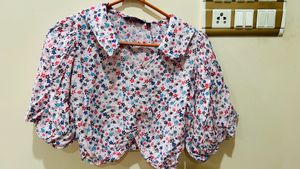 Ginger Floral Blouse - Size M