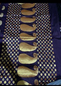 Stylish Violet Saree