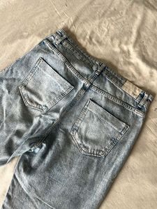 Zara Ripped mom Jeans