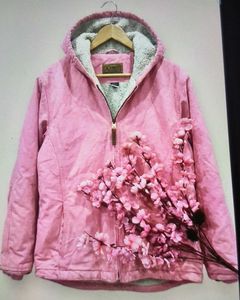 Pink Hooded Jacket
