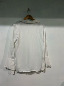 Zara satin shirt